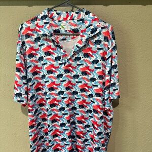 Men’s golf polo Never worn